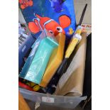 BOX OF CHILDREN'S TOYS ETC