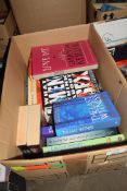 BOX OF PAPERBACK SIGNED FICTION BOOKS