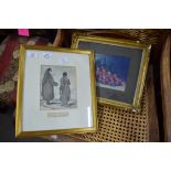 CONTINENTAL LATE 19TH CENTURY/EARLY 20TH CENTURY, PAIR OF BRAZILIAN NUNS, WATERCOLOUR ON PAPER,