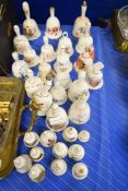 COLLECTION OF CERAMIC BELLS TO INCLUDE SOME ROYALTY INTEREST