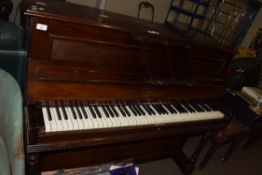 HOWLETT & SON, NORWICH & LOWESTOFT MAHOGANY CASED UPRIGHT PIANO, 137CM WIDE