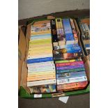 BOX OF MIXED PAPERBACK BOOKS