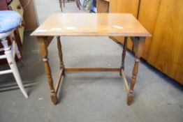 OAK OCCASIONAL TABLE, 49CM WIDE