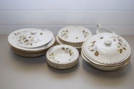 QTY OF ROYAL WESSEX BY SWINNERTONS FLORAL DECORATED TABLE WARES