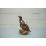 ROYAL DOULTON FAMOUS GROUSE SCOTCH WHISKY DECANTER (EMPTY)