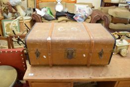 WOOD BOUND TRAVEL TRUNK 76CM WIDE