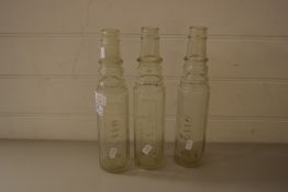 THREE VINTAGE ESSO 1PT BOTTLES