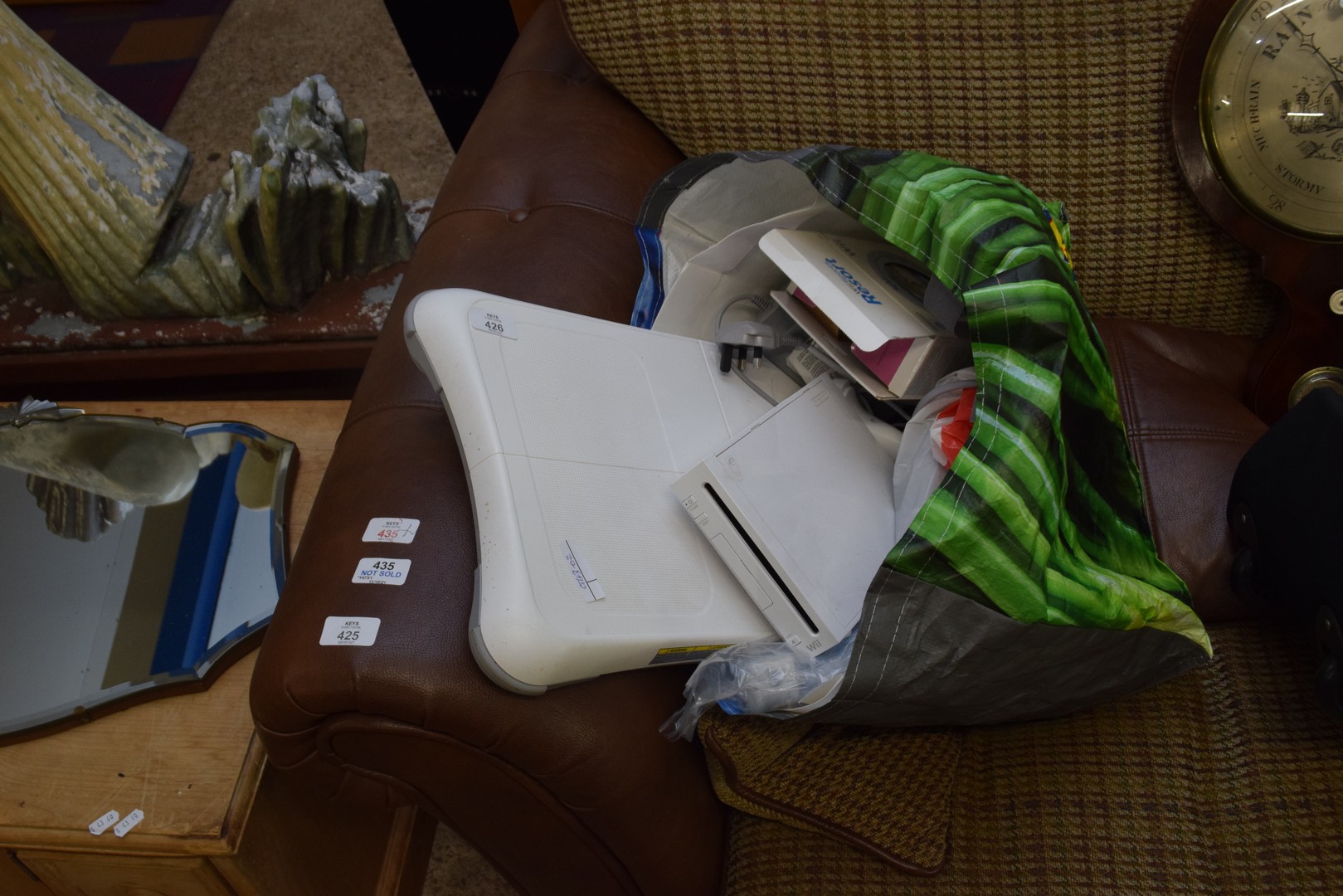 NINTENDO WII AND VARIOUS ACCESSORIES