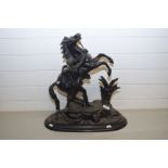 SPELTER MARLEY HORSE