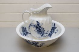 ADELAIDE PATTERN WASH BOWL AND JUG