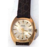 Gents third quarter of 20th century gold plated and stainless steel cased Montin of Switzerland