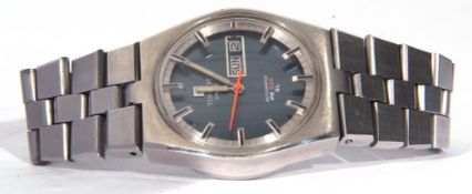 Gents third/fourth quarter of 20th century Tissot PR526 GL stainless steel cased wrist watch with