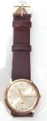 Gents third quarter of 20th century 9ct gold cased Rone wrist watch with 17-jewel Incabloc