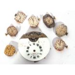 Mixed Lot including a Hebdomas patent watch movement and 7 assorted ladies watch movements (8)