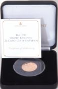 Elizabeth II 2017 limited edition sovereign