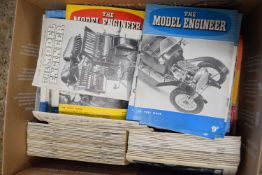 BOX OF MODEL ENGINEER MAGAZINES