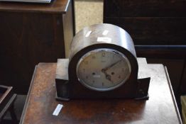 SMITHS ENFIELD OAK CASED MANTEL CLOCK