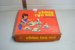BOXED CHILD'S TEA SET