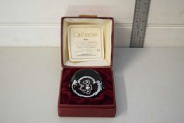 CAITHNESS HEART PAPERWEIGHT TO COMMEMORATE THE MARRIAGE OF PRINCE OF WALES AND LADY DIANA SPENCER,