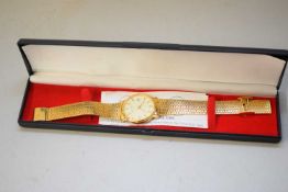 BOXED ROTARY WRIST WATCH