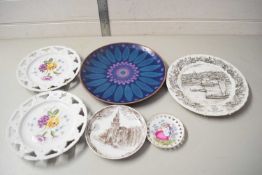 MIXED LOT DECORATED PLATES