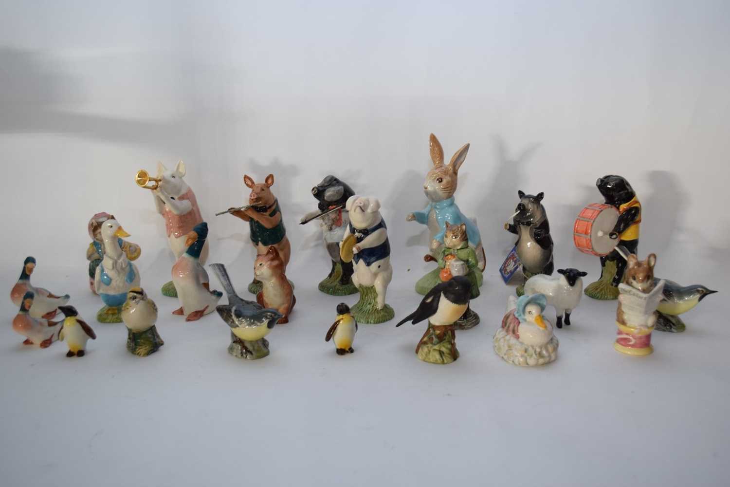 Group of Beswick wares including a quantity of pig musicians, large Bunnikins rabbit and Beswick - Image 2 of 2