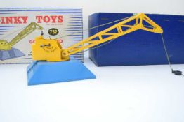 Dinky Goods yard crane No 752 in original box