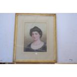 Parker Hagarty (British fl. Early 20th Century), Portrait of a Woman. Watercolour, signed. 15x11ins