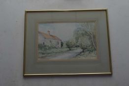 Jason Partner (British 20th Century). Watercolour, signed. 9x14ins