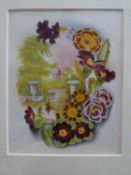 John Farleigh, illustration for ‘Old Fashion Flowers’. Lithograph. 7.5x6ins