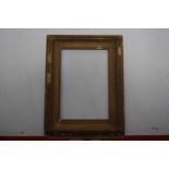 Rectangle frame with concave moulding and ornamentation. 24x17ins. Approx.