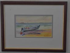Kenneth Grant (British 20th Century), Various examples of Fishing Boats (x3). Watercolour ,