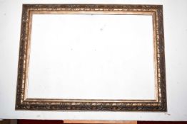 Rectangle frame with floral design. 39x29ins. Approx.