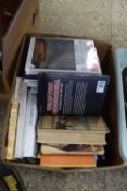 ONE BOX OF MIXED BOOKS