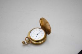 BASE METAL CASED POCKET WATCH