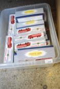 BOX OF DINKY SUPERTOYS CASES, ALL EMPTY