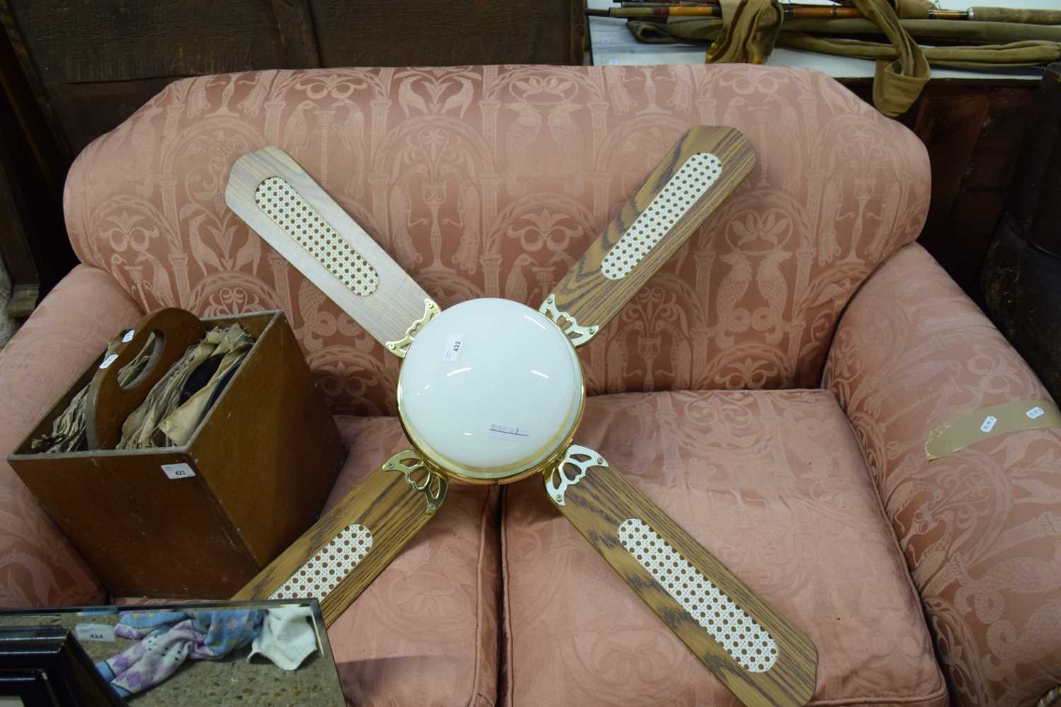 COMBINATION CEILING FAN AND LIGHT