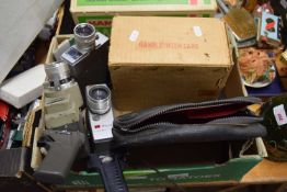 COLLECTION OF VINTAGE VIDEO CAMERAS TO INCLUDE A ROLLS AUTOMATIC, AN ILFORD ELMO ZOOM 8-CZ,