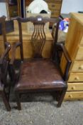 SMALL MAHOGANY SIDE TABLE, 46CM WIDE