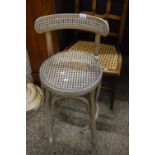 SMALL CANE SEATED BENTWOOD CHAIR