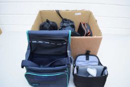 BAG OF CAMERA CASES