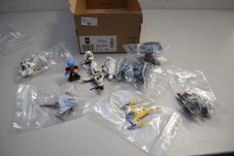 BOX OF VARIOUS DIE-CAST AND OTHER STAR WARS SHIPS