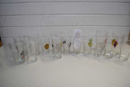 COLLECTION OF NORWICH BEER FESTIVAL GLASSES, PRINCIPALLY 1980S VINTAGE