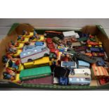BOX OF VARIOUS DIE-CAST AND OTHER TOY VEHICLES TO INCLUDE A RANGE OF CORGI NODDY'S CAR, VARIOUS
