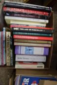 BOX OF BOOKS TO INCLUDE ANTIQUES INTEREST