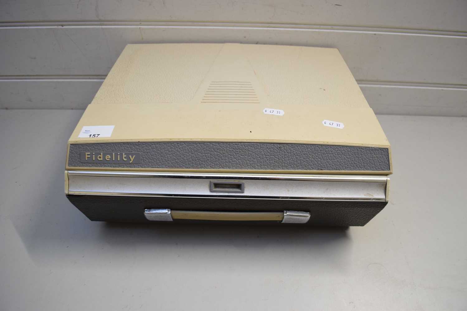 FIDELITY PLAYMASTER REEL TO REEL TAPE PLAYER