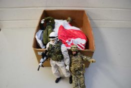 BOX OF G.I. JOE TOYS AND ACCESSORIES