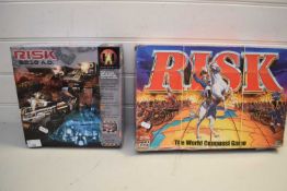 BOXED RISK 2210 GAME PLUS TRADITIONAL RISK (2)