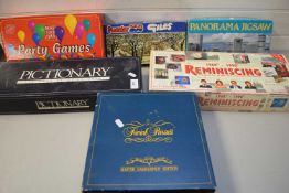 MIXED LOT OF BOARD GAMES AND JIGSAWS