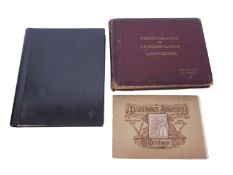 Two Albums, containing a selection of photographic reproductions of Illuminated Scripts by J J